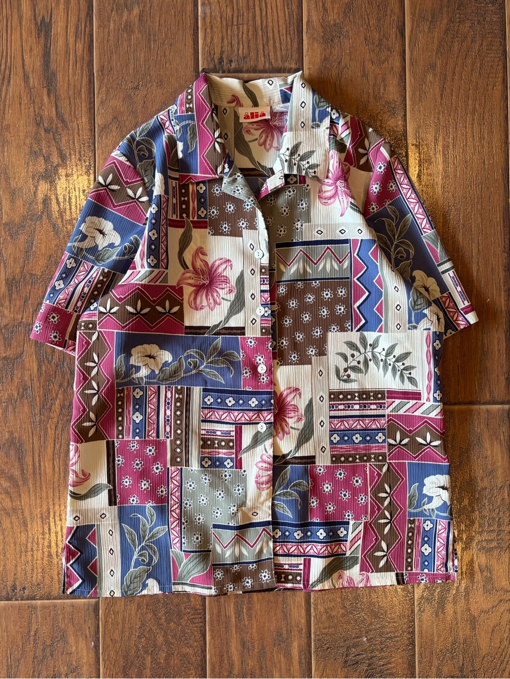 Vintage 90s Alia Button-Up Shirt